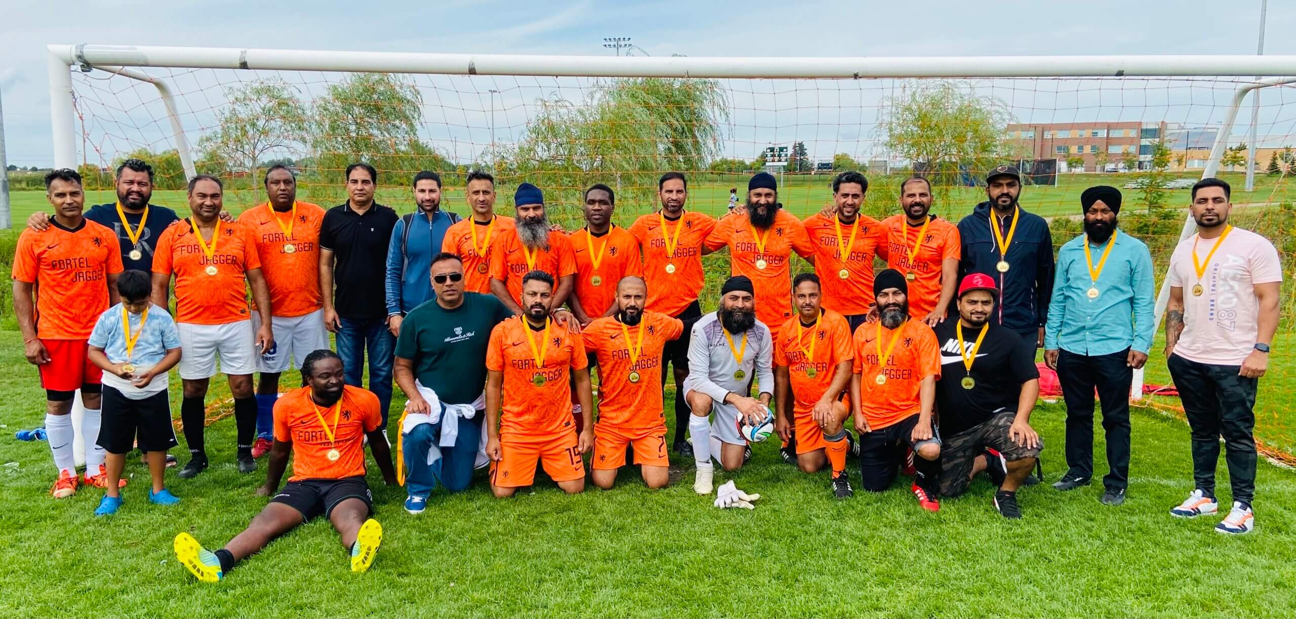 2022 Men’s Masters Consolation Champions Dashmesh FC Brampton Adult