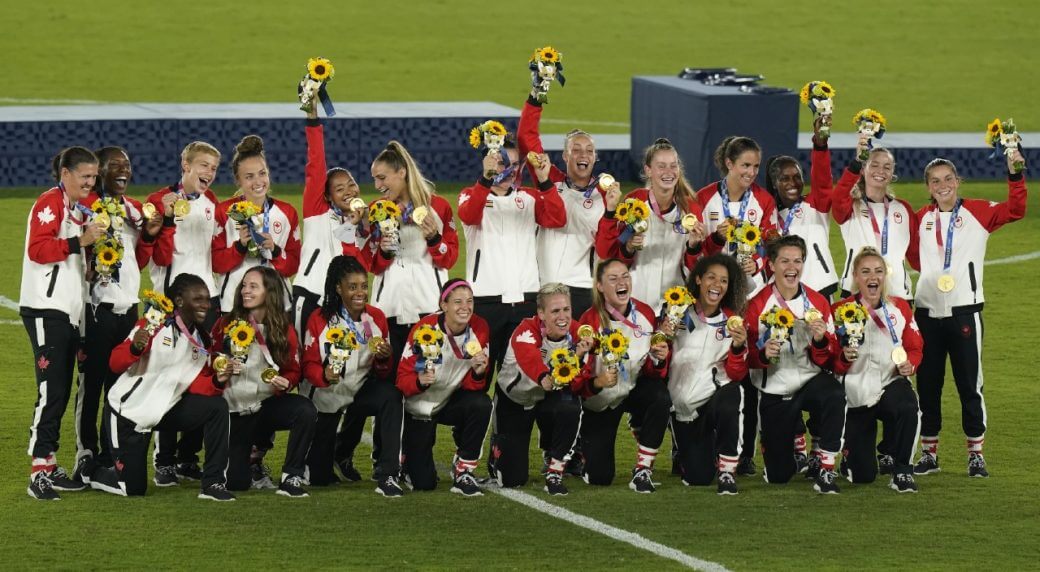 Canadian Women Win Olympic Gold and become Canada's Team of the Year