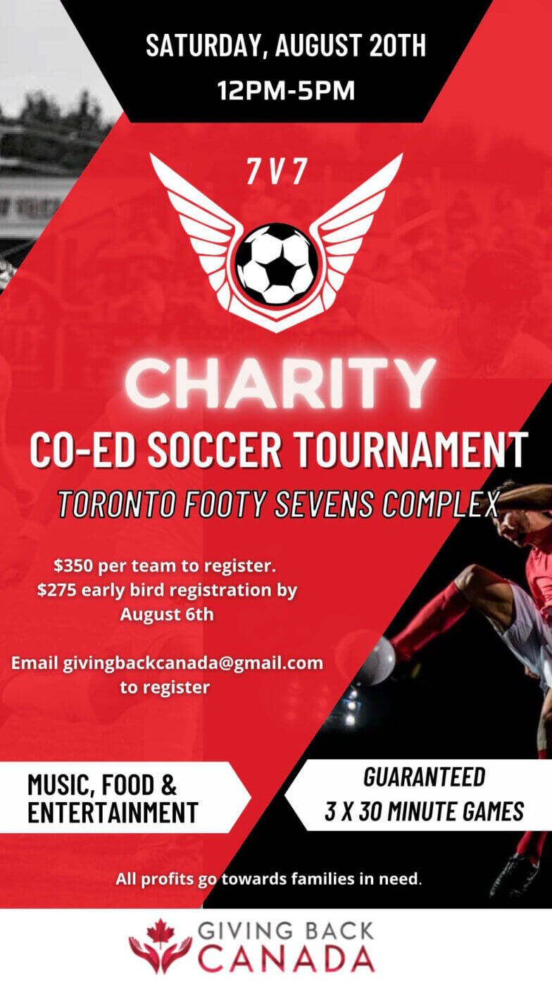 Giving Back Canada 2022 Charity Match