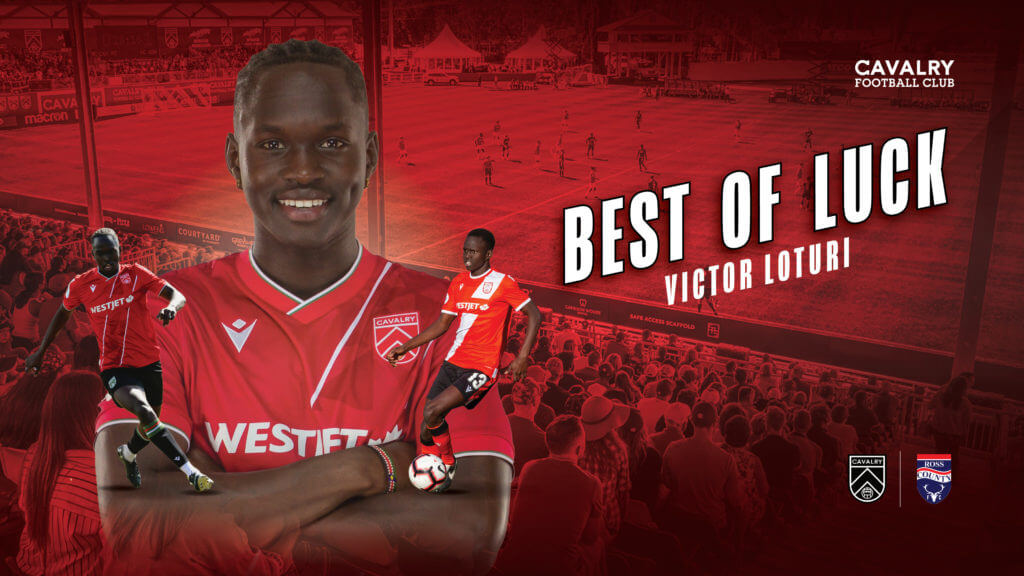 Best of Luck to Victor Loturi from Cavalry FC.